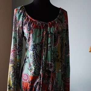 Karen Kane sheer blouse - Sz L